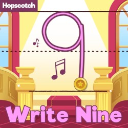 Write 9 (Nine)