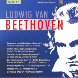 Ludwig van Beethoven Complete Works, Volume 15