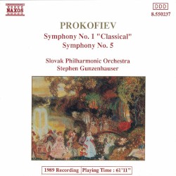 Symphony no. 1 "Classical" / Symphony no. 5