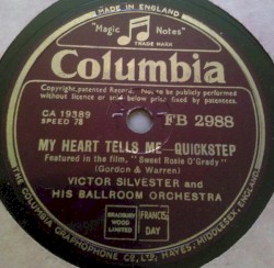 My Heart Tells Me / There She Was