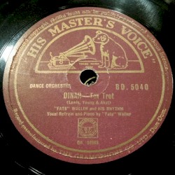 Dinah / When Somebody Thinks You're Wonderful