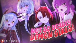 Not‐So‐Deadly Demon Girls: A Harem Roleplay Adventure!