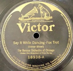 Say It While Dancing / I'm Just Wild About Harry