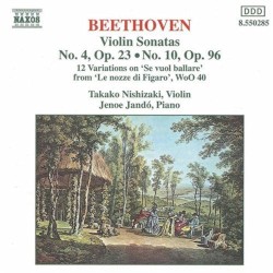 Violin Sonatas: No. 4, op. 23 / No. 10, op. 96