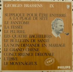 Volume 9 : Supplique pour être enterré à la plage de Sète