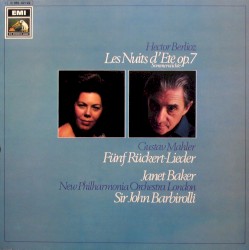 Hector Berlioz: Les Nuits d’été op. 7 / Gustav Mahler: Fünf Rückert‐Lieder