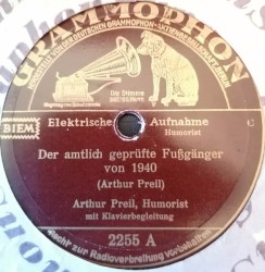 Der amtlich geprüfte Fußgänger von 1940 / Lustiger Hochzeitssang