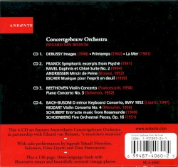 Eduard van Beinum & The Concertgebouw Orchestra