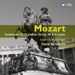 Symphonies 32, 35 “Haffner”, 36 “Linz”, 40 & 41 “Jupiter”