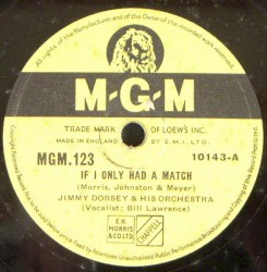 If I Only Had a Match / Three O'Clock in the Morning