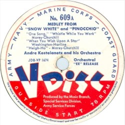 Medley From “Snow White” and “Pinocchio” / St. Louis Blues