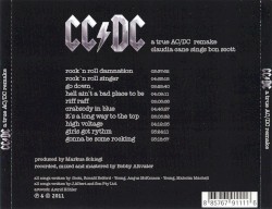 CC/DC - Claudia Cane Sings Bon Scott - A True AC/DC Remake