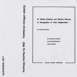 Ode to Pauline Oliveros