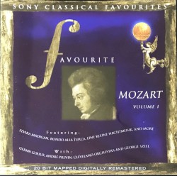 Favourite Mozart, Volume 1