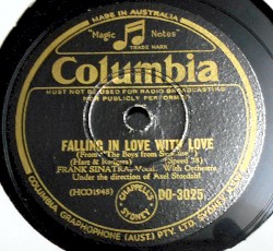 Falling in Love With Love / I Gotta a Gal I Love