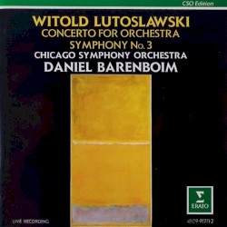 Concerto for Orchestra / Symphony no. 3