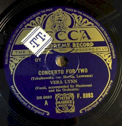 Concerto for Two / What More Can I Say?