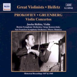Prokofiev, Gruenberg: Violin Concertos
