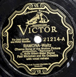 Ramona / Lonely Melody