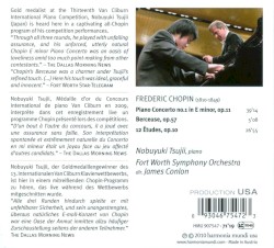 Piano Concerto no. 1, op. 11 / Berceuse, op. 57 / 12 Études, op. 10