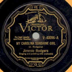 My Carolina Sunshine Girl / Desert Blues