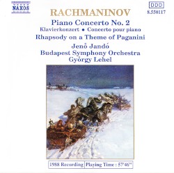 Piano Concerto no. 2 / Rhapsody on a Theme of Paganini
