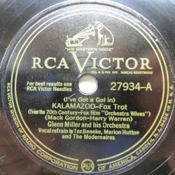 (I've Got a Gal in) Kalamazoo / At Last