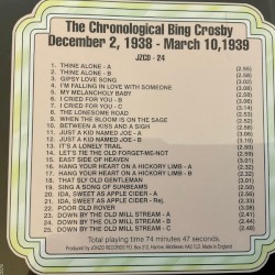 The Chronological Bing Crosby Volume 24 1938-39
