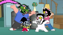 Family Guy with the Freedom Motif