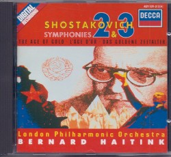 Symphonies 2 & 3 / The Age of Gold · L’Âge d’or · Das goldene Zeitalter