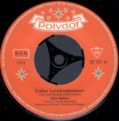 Lieber Leierkastenmann / Ich hab' noch einen Koffer in Berlin