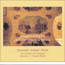 Quatre Symphonies de Jeunesse