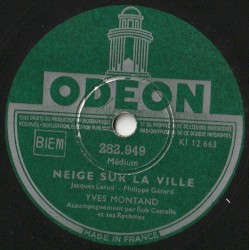 Neige sur la ville / Cœur de mon cœur