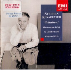 Klaviersonate, D. 960 / 12 Ländler. D. 790 / Allegretto, D. 915