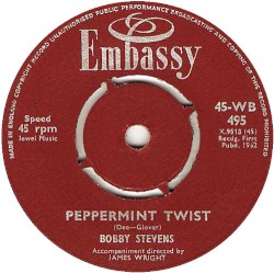 Peppermint Twist / Crying in the Rain