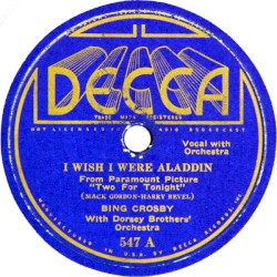 I Wish I Were Aladdin / From the Top of Your Head (to the Tip of Your Toes)