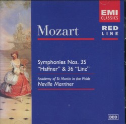 Symphonies nos. 35 "Haffner" and 36 "Linz"