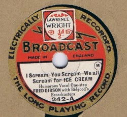 I Scream, You Scream, We All Scream for Ice Cream / Don't Do That to the Poor Puss Cat