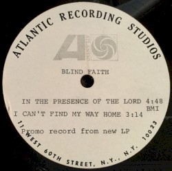 In the Presence of the Lord / I Can’t Find My Way Home