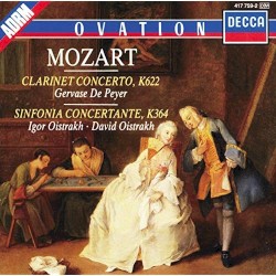 Clarinet Concerto, K. 622 / Sinfonia Concertante, K. 364