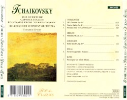 Tchaikovsky: 1812 Overture / Caprice Italien / Polonaise from “Eugen Onegin”