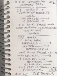 Porch Songs Vol. 11: Harmony Music Garden, Geneva MN 2001.07.04