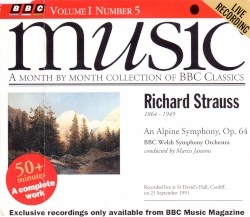 BBC Music, Volume 1, Number 5: An Alpine Symphony, op. 64