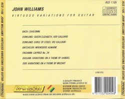 Virtuoso Variations for Guitar