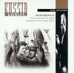 Festive Overture in A, op. 96 / Symphony no. 8 in C minor, op. 65