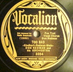 Bugle Call Rag / Too Bad