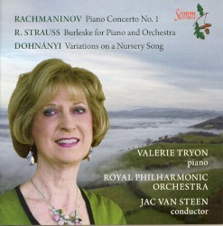 Rachmaninov: Piano Concerto no. 1 / R. Strauss: Burleske for Piano and Orchestra / Dohnányi: Variations on a Nursery Song