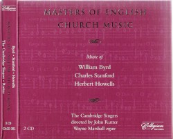 Masters of English Church Music