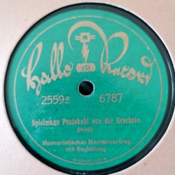 Spielmann Pustekohl von der Erschten / Ede mit der Trompete