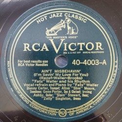 Ain't Misbehavin' (I'm Savin' My Love for You) / Moppin' and Boppin'